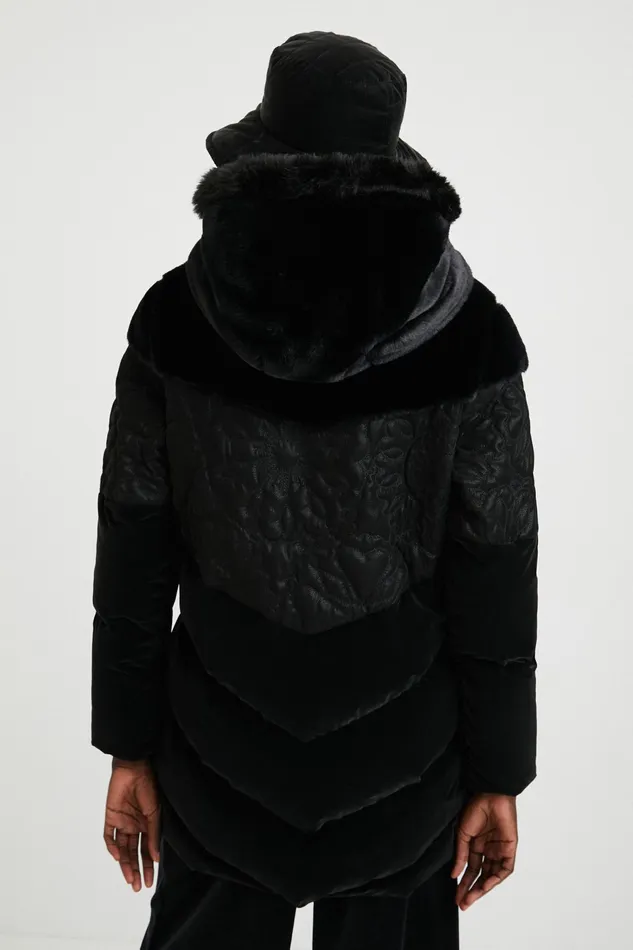 Desigual Long Padded Jacket Women Jackets