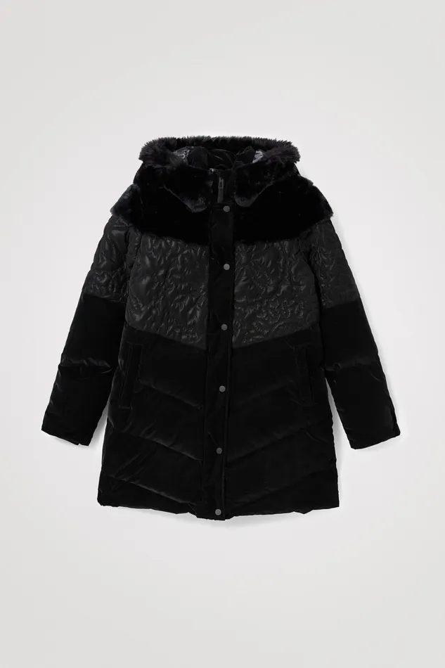 Desigual Long Padded Jacket Women Jackets