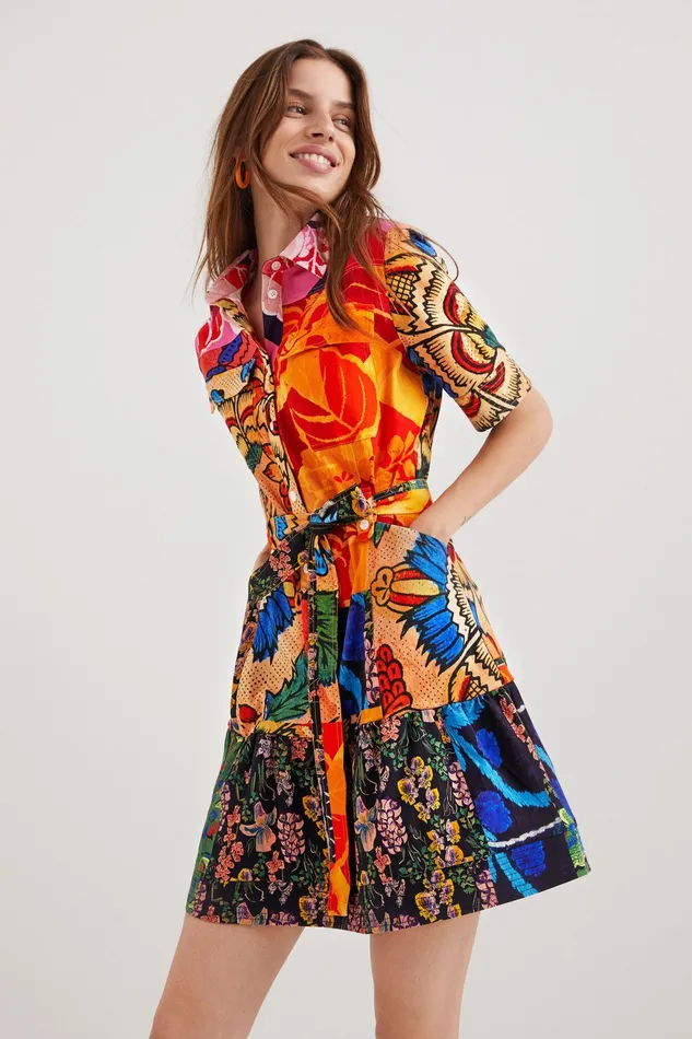 Desigual M Christian Lacroix Shirt Dress Women Dresses