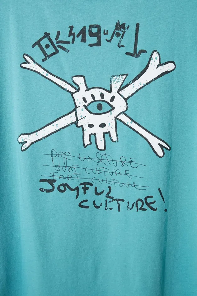 Desigual Shortsleeve Eye Tshirt Mens Tshirt and Polos