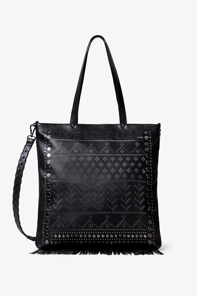 Desigual Sling Bag With Metal Rivets Women Bags