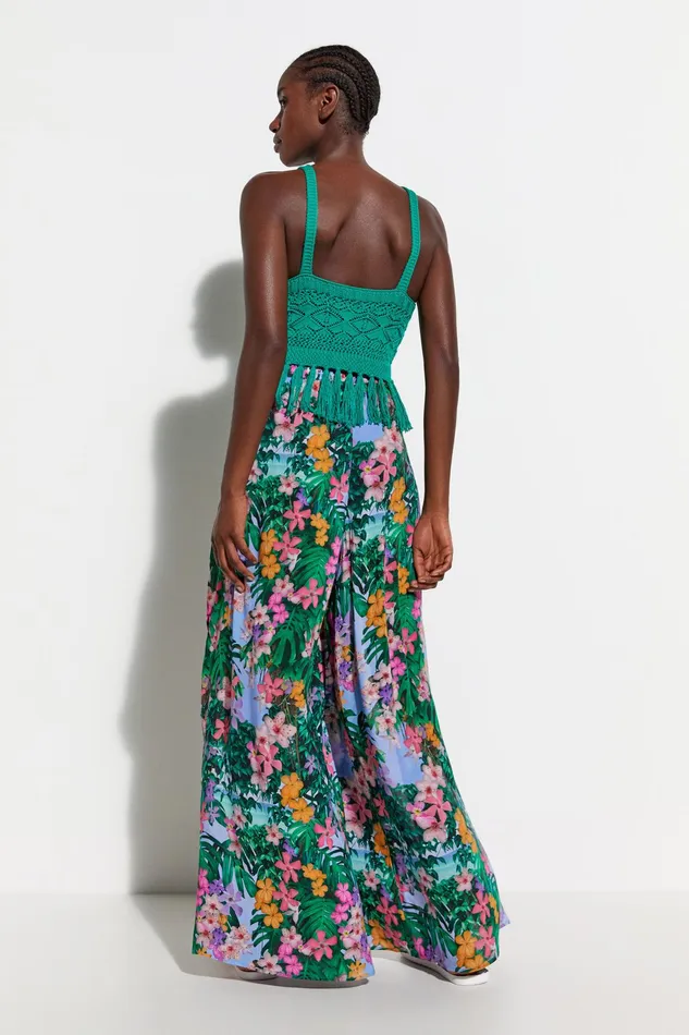 Desigual Slit Culottes Women Pants and Leggings