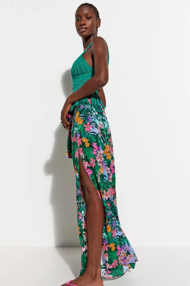 Desigual Slit Culottes Women Pants and Leggings