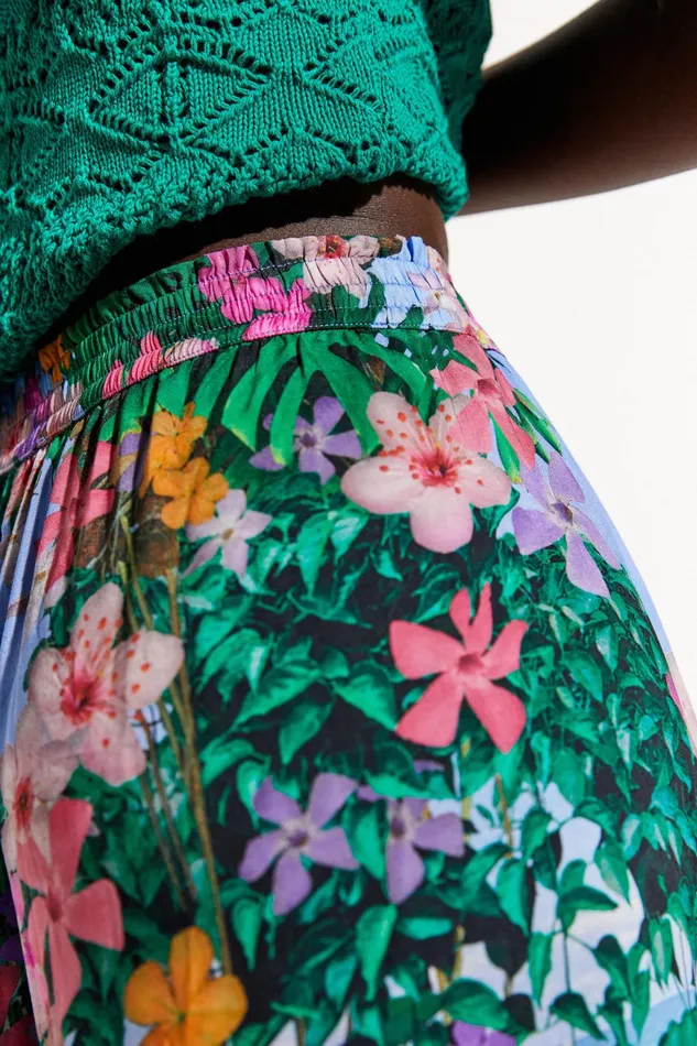 Desigual Slit Culottes Women Pants and Leggings