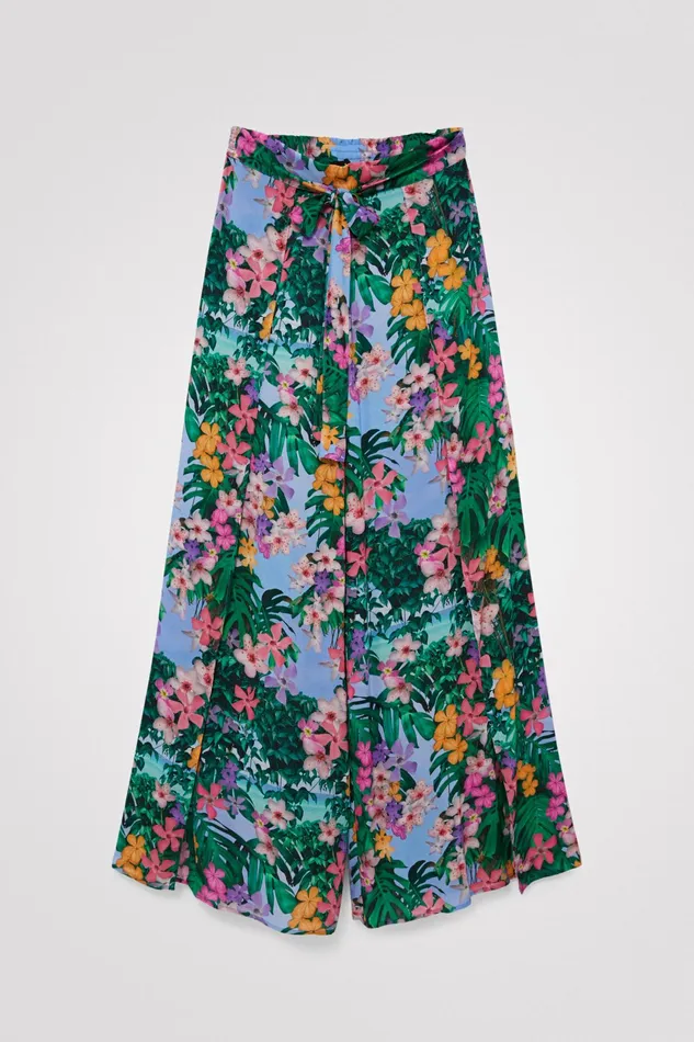 Desigual Slit Culottes Women Pants and Leggings