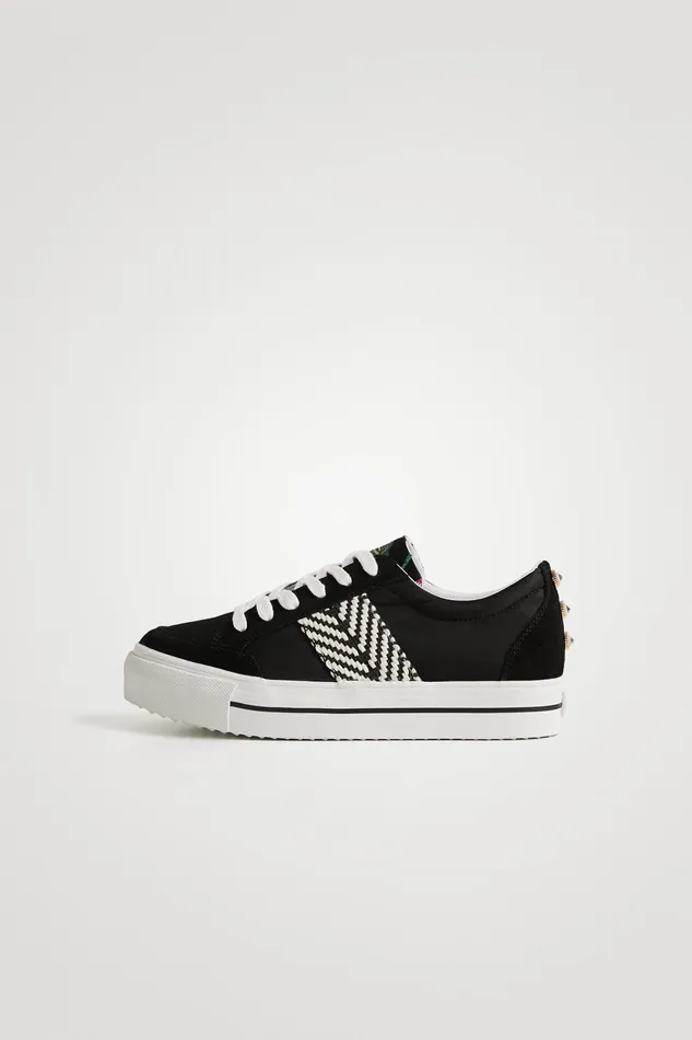 Desigual Sneakers With Ethnic Band Women Sneakers