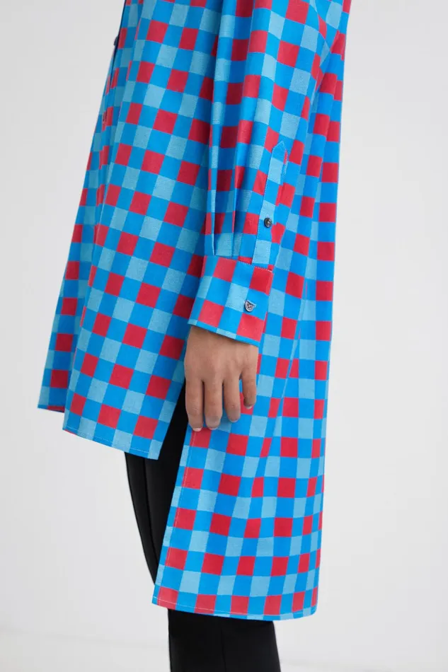 Desigual Stella Jean Oversize Shirt Women Tops and Shirts