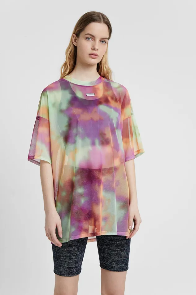 Desigual Tiedye Tshirt Women Tshirts