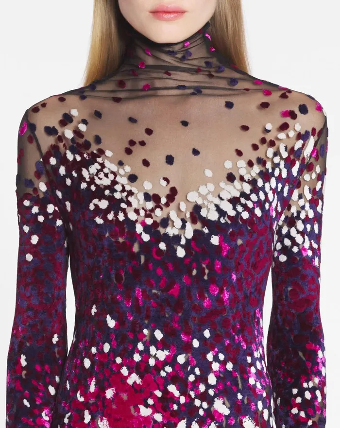 Devoured Jersey Dress Fuchsiajapanese Ink Women Lanvin Dresses Devoured Jersey Dress Fuchsiajapanese Ink Women Lanvin Dresses