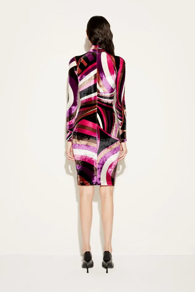Dresses Women PUCCI IridePrint Velvet Dress