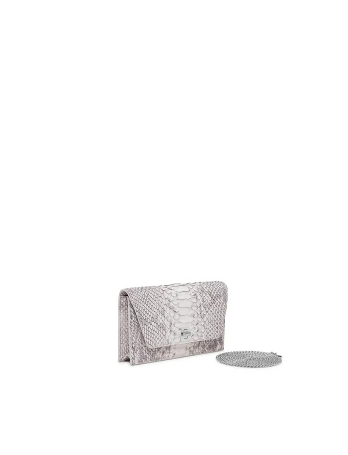 Envelope In Python Nubuck Leather Rock Women Akris Shoulder Bags