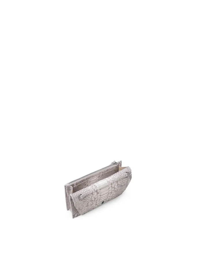 Envelope In Python Nubuck Leather Rock Women Akris Shoulder Bags