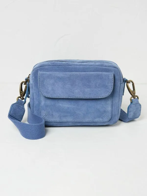 Fat Face Bags and Purses Women Oslo Bright Blue Camera Bag