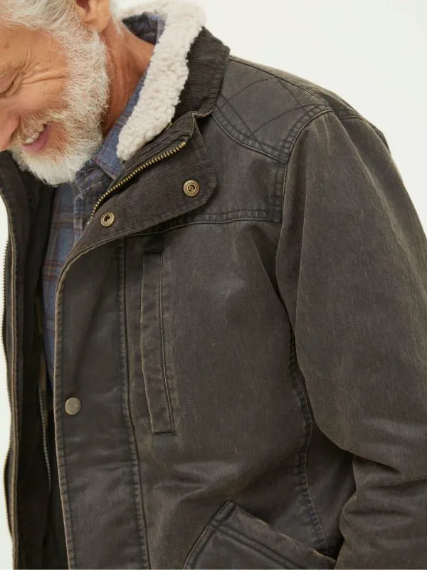 Fat Face Coats and Jackets Men Broadsands Brown Jacket