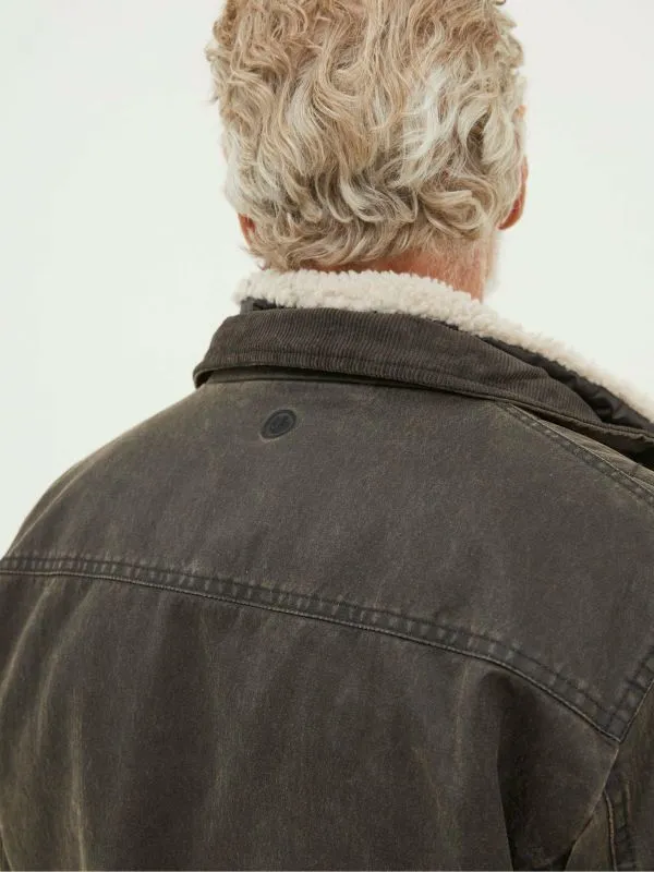 Fat Face Coats and Jackets Men Broadsands Brown Jacket