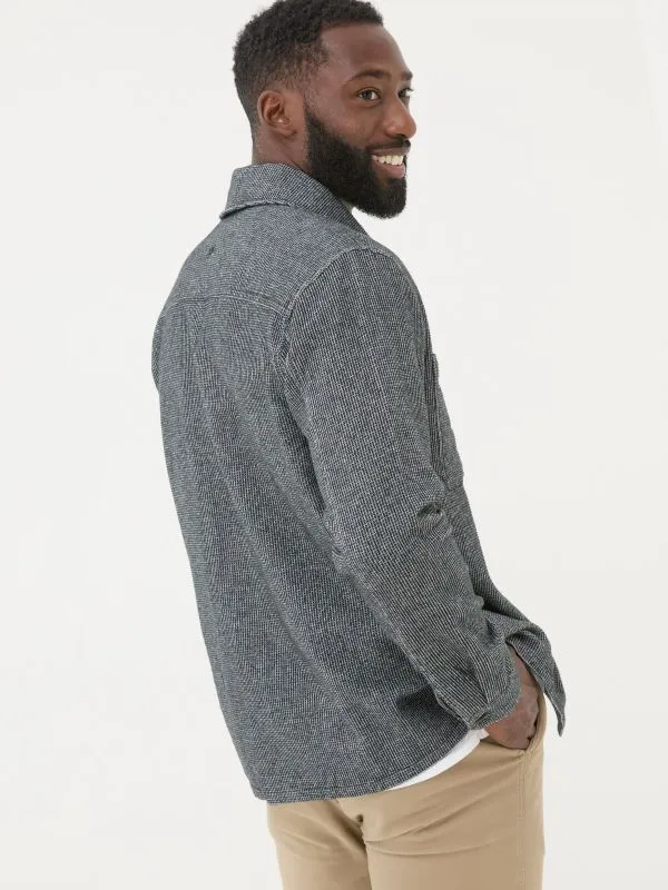 Fat Face Coats and Jackets Men Dark Grey Long Sleeve Blyth Plain 100 Cotton Shirt Fat Face Coats and Jackets Men Dark Grey Long Sleeve Blyth Plain 100 Cotton Shirt