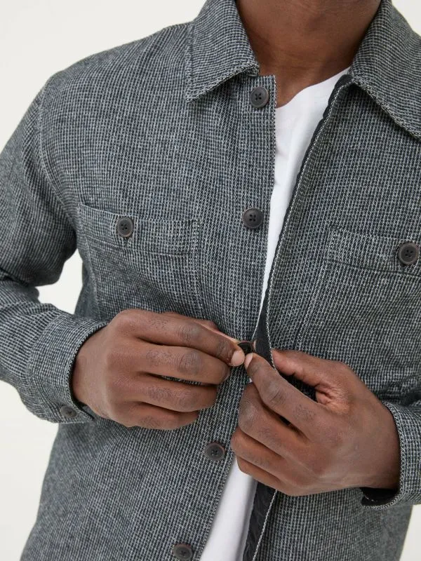 Fat Face Coats and Jackets Men Dark Grey Long Sleeve Blyth Plain 100 Cotton Shirt Fat Face Coats and Jackets Men Dark Grey Long Sleeve Blyth Plain 100 Cotton Shirt