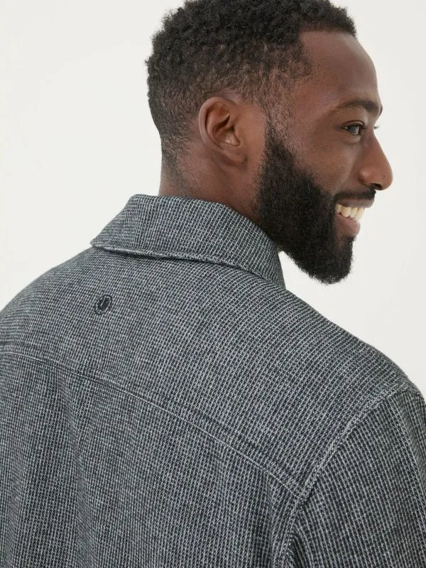 Fat Face Coats and Jackets Men Dark Grey Long Sleeve Blyth Plain 100 Cotton Shirt Fat Face Coats and Jackets Men Dark Grey Long Sleeve Blyth Plain 100 Cotton Shirt