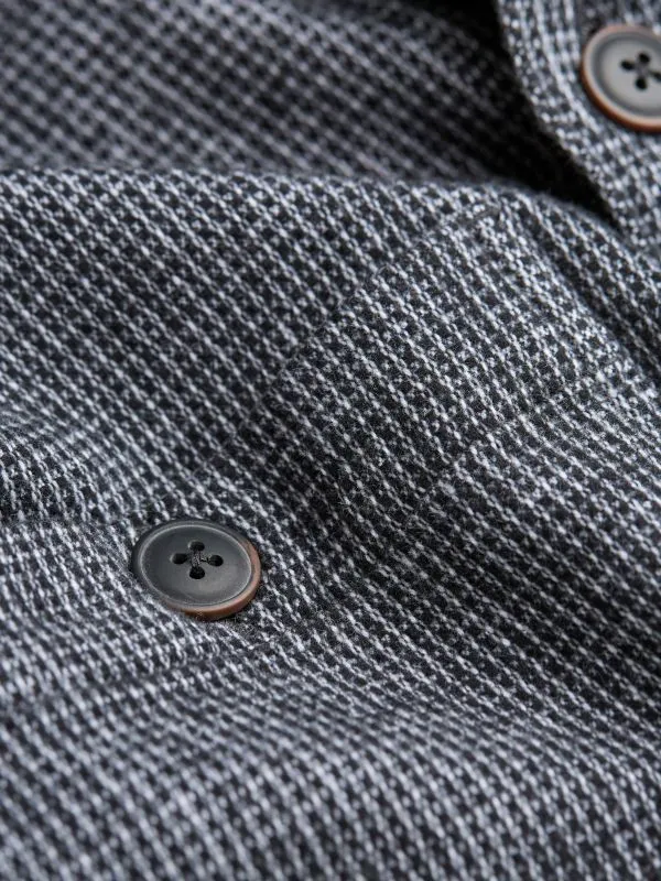 Fat Face Coats and Jackets Men Dark Grey Long Sleeve Blyth Plain 100 Cotton Shirt Fat Face Coats and Jackets Men Dark Grey Long Sleeve Blyth Plain 100 Cotton Shirt