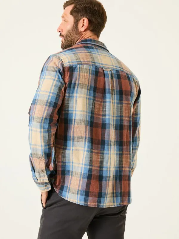 Fat Face Coats and Jackets Men Multi Long Sleeve Hythe Check 100 Cotton Shirt Fat Face Coats and Jackets Men Multi Long Sleeve Hythe Check 100 Cotton Shirt
