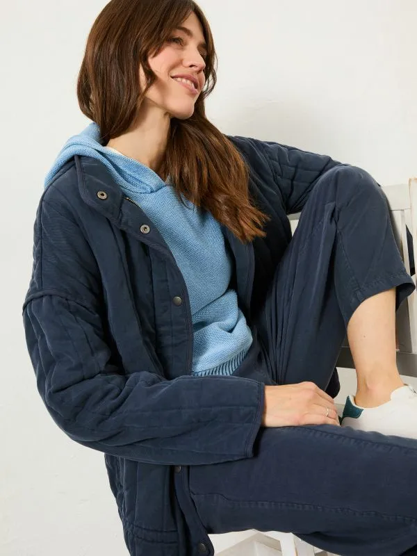 Fat Face Coats and Jackets Women Navy Mabel Quilted Jacket