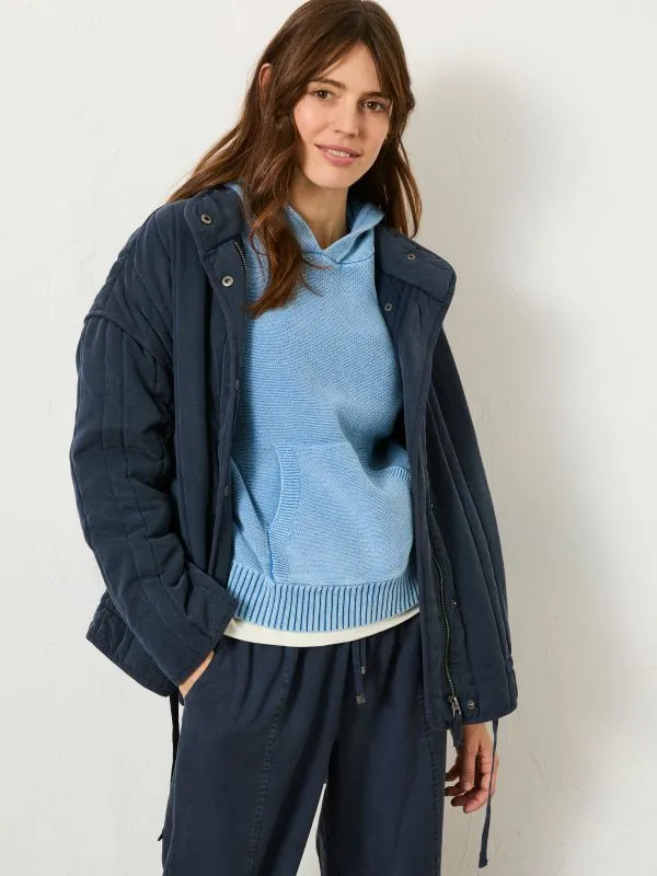 Fat Face Coats and Jackets Women Navy Mabel Quilted Jacket