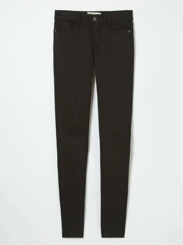 Fat Face Jeans Women Black Five Pocket Jeggings