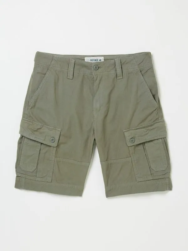 Fat Face Shorts Men Breakyard Khaki Green Cargo Shorts