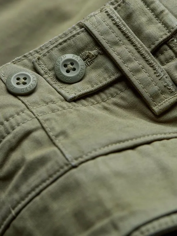 Fat Face Shorts Men Breakyard Khaki Green Cargo Shorts