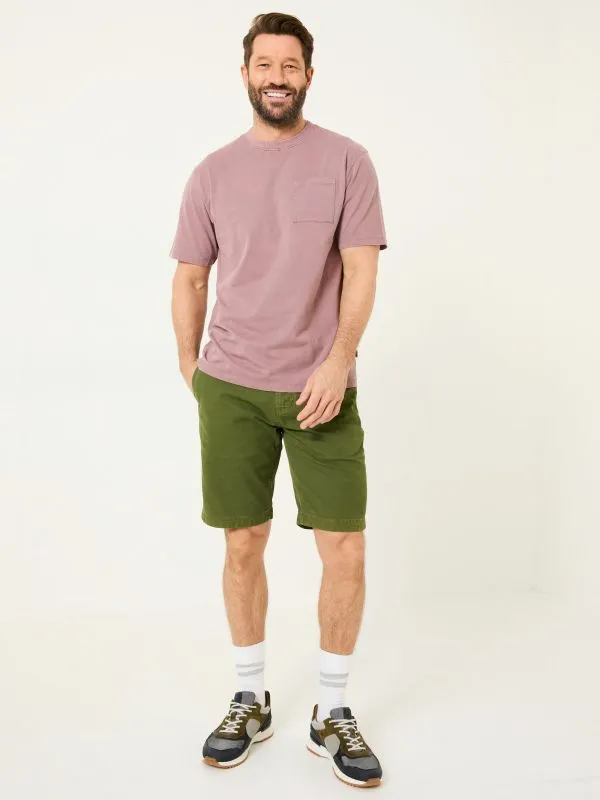 Fat Face Shorts Men Khaki Green Mawes Chino Shorts