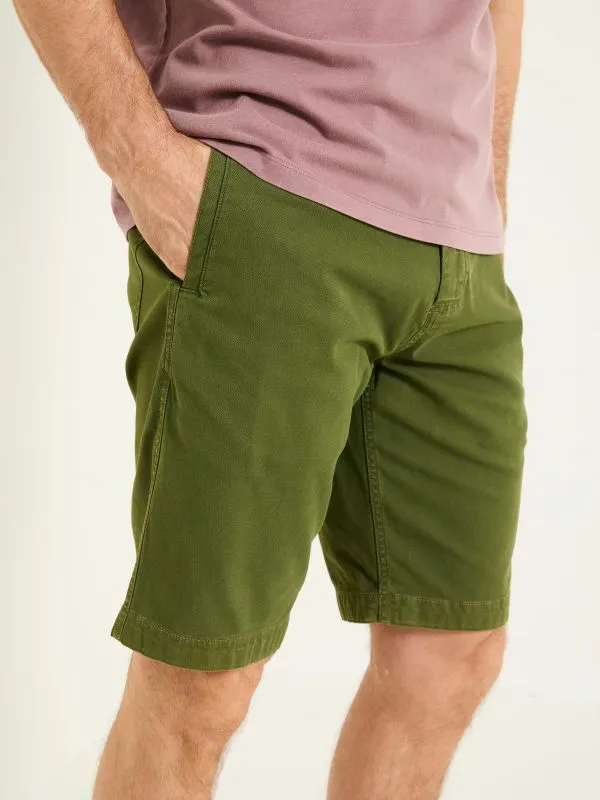 Fat Face Shorts Men Khaki Green Mawes Chino Shorts
