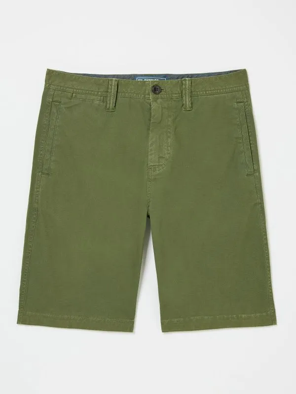 Fat Face Shorts Men Khaki Green Mawes Chino Shorts