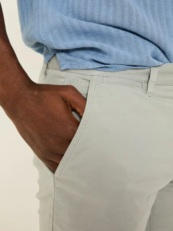 Fat Face Shorts Men Light Grey Mawes Chino Shorts