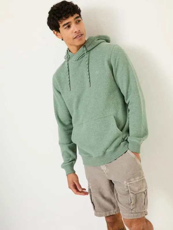 Fat Face Sweatshirts and Hoodies Men Brooke Light Teal Overhead Hoody
