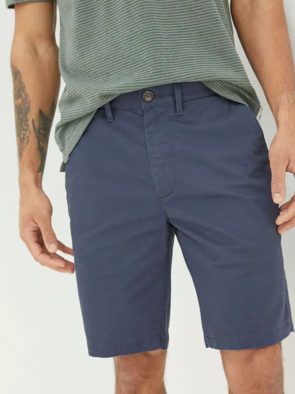 Fat Face Tall Collection Men Navy Blue Mawes Chinos Shorts