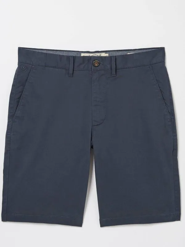 Fat Face Tall Collection Men Navy Blue Mawes Chinos Shorts