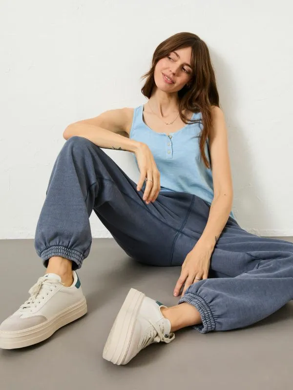 Fat Face Tops and TShirts Women Blue Gigi Scoop Vest