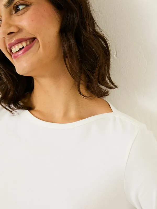 Fat Face Tops and TShirts Women Bree White TShirt