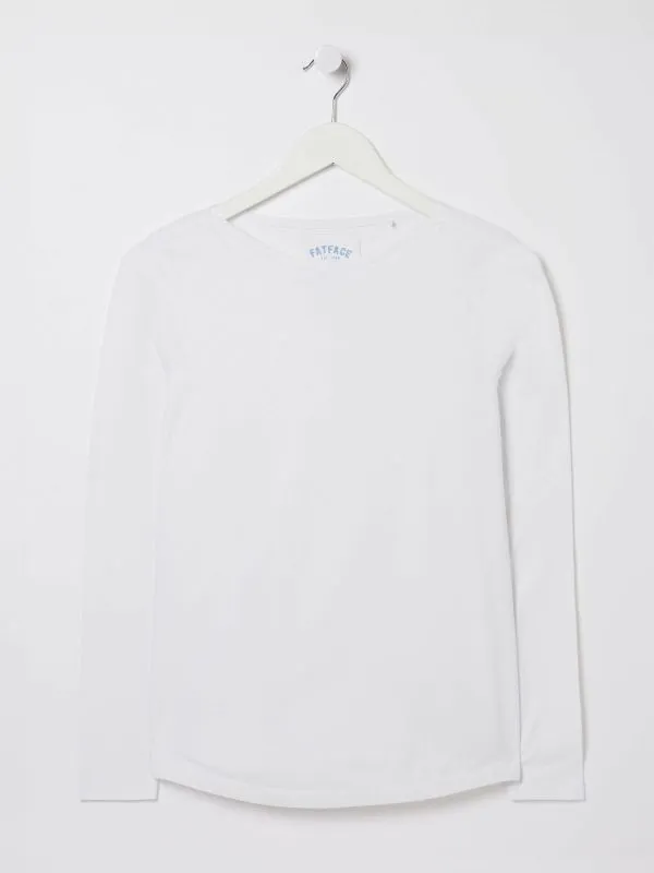 Fat Face Tops and TShirts Women Bree White TShirt