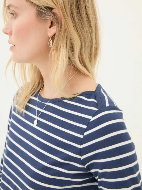 Fat Face Tops and TShirts Women Breton Blue TShirt