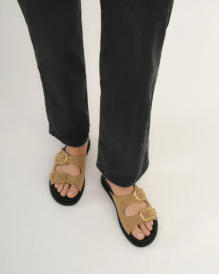 FLAT SANDALS Egon flat sandals marsh suede 8211 jomercer Women FLAT SANDALS Egon flat sandals marsh suede 8211 jomercer Women