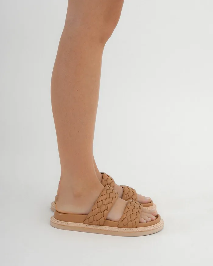 FLAT SANDALS jomercer Women Vega flat sandals toffee leather FLAT SANDALS jomercer Women Vega flat sandals toffee leather