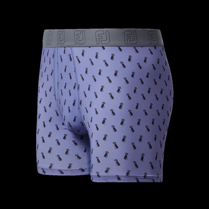 FootJoy Base MidLayers Men Golf Motif Boxer Brief Blue Violet