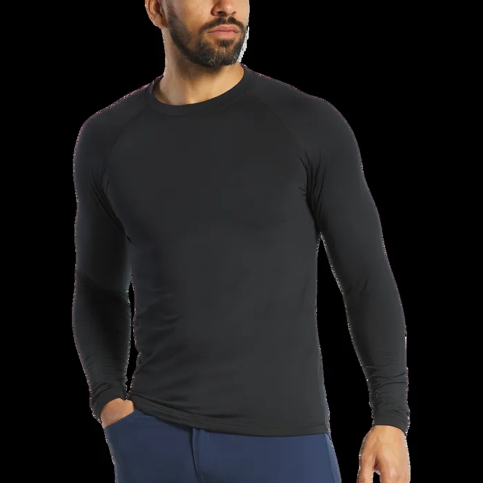 FootJoy Base MidLayers Men ThermoSeries Fleece Base Layer Black