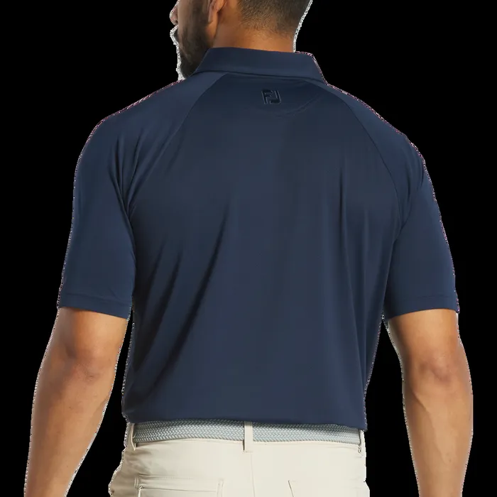 FootJoy Shirts Men Texture Mix Navy