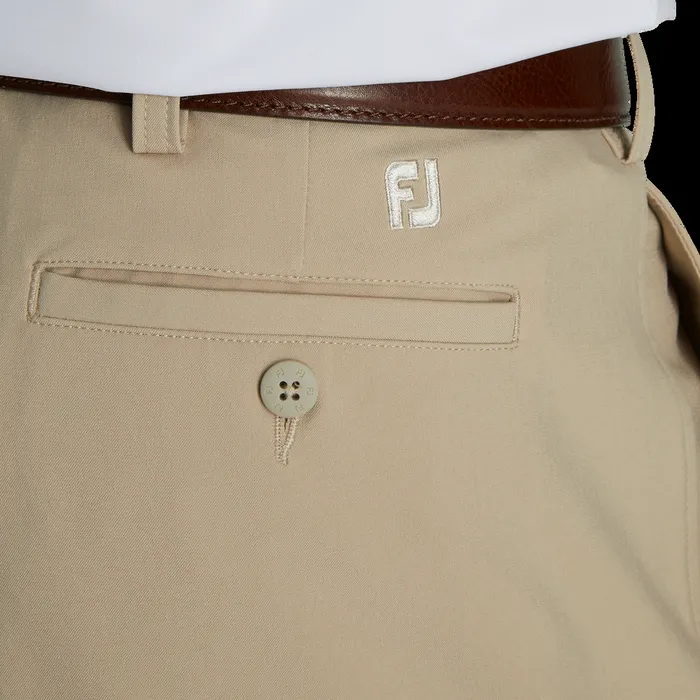 FootJoy Shorts Men Pleated 95034 Inseam Short Khaki FootJoy Shorts Men Pleated 95034 Inseam Short Khaki