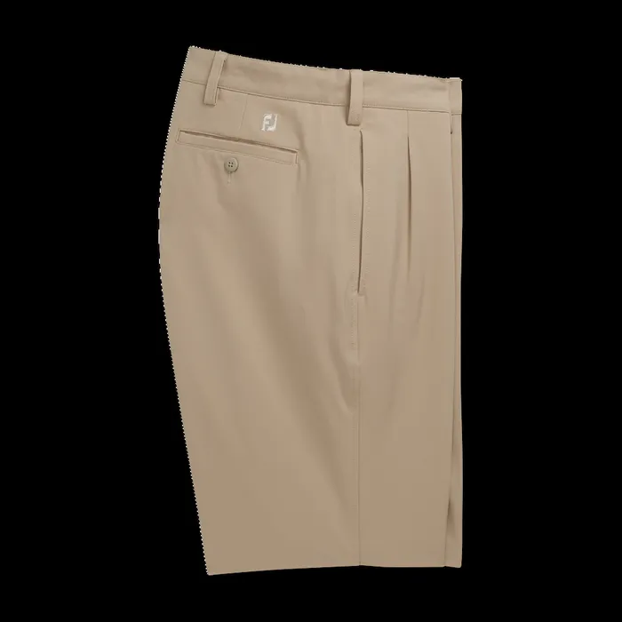 FootJoy Shorts Men Pleated 95034 Inseam Short Khaki FootJoy Shorts Men Pleated 95034 Inseam Short Khaki