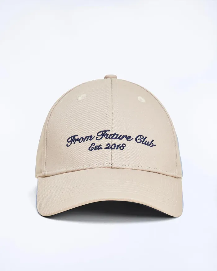 From Future Caps Curved Visor Cap Club Sand