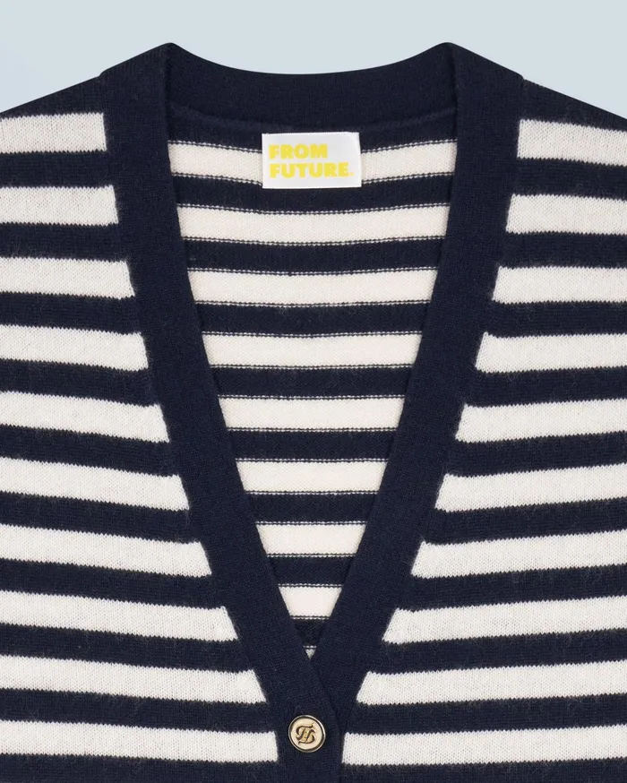 From Future Cashmere Sweaters Women Sleeveless Sweater Navy
