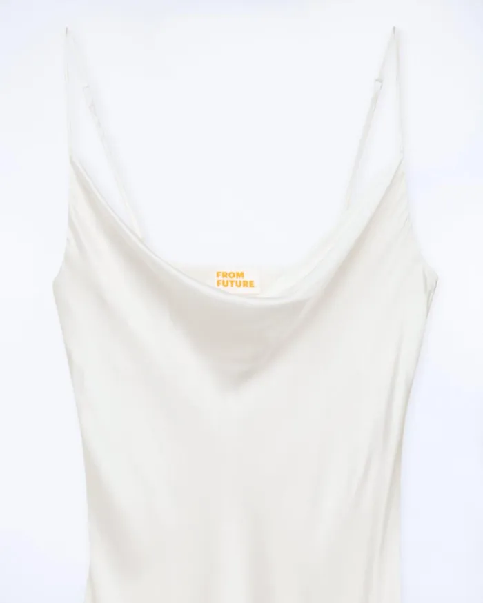 From Future Dresses and Jumpsuits Women Amalia Long Strap Dress White